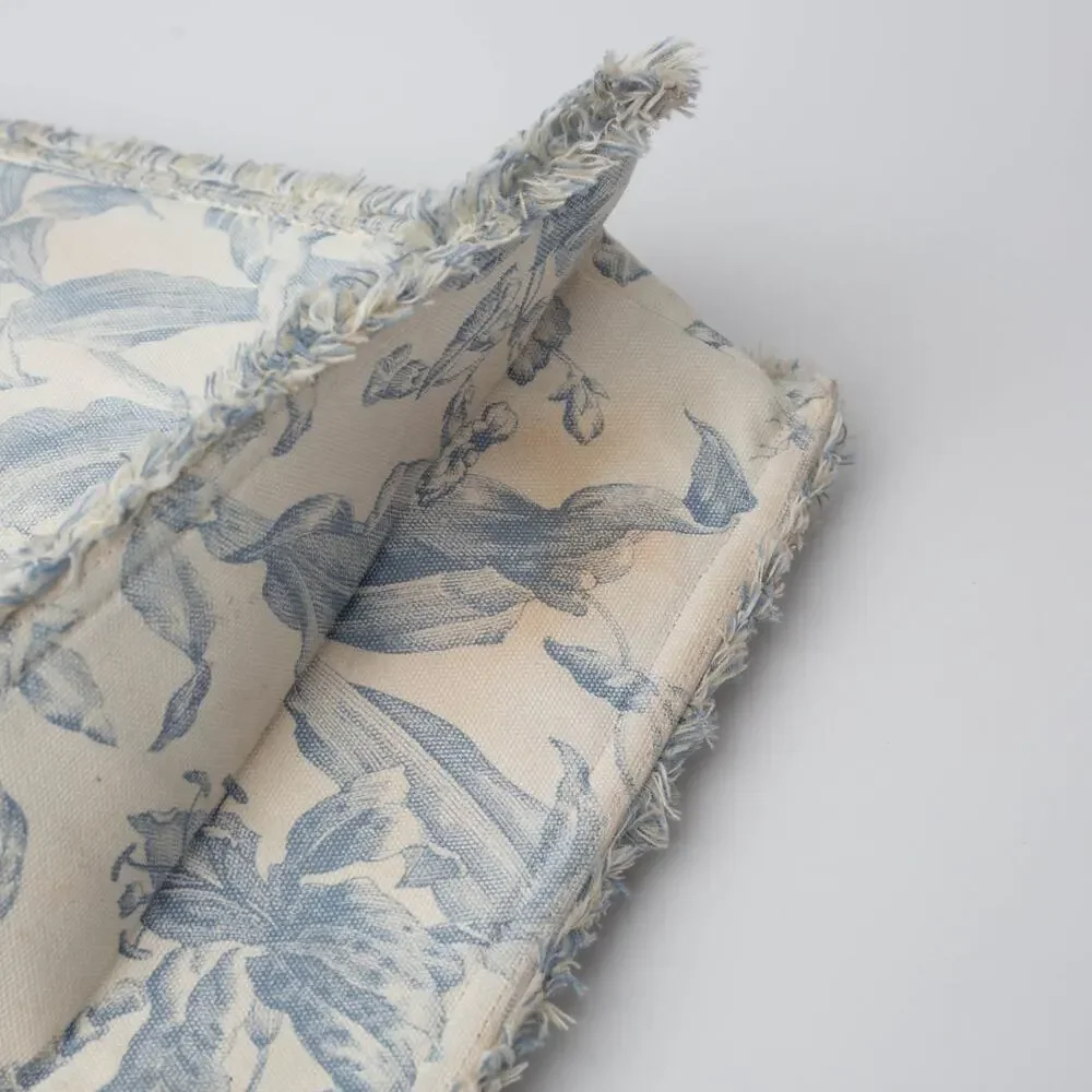 Sandro Kasbah Blue Floral Bag